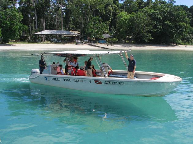 Pulau Tiga Resort Kota Kinabalu Esterno foto